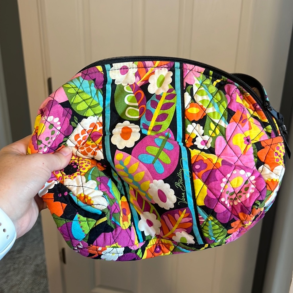 VERA BRADLEY VA VA BLOOM MAKEUP BAG